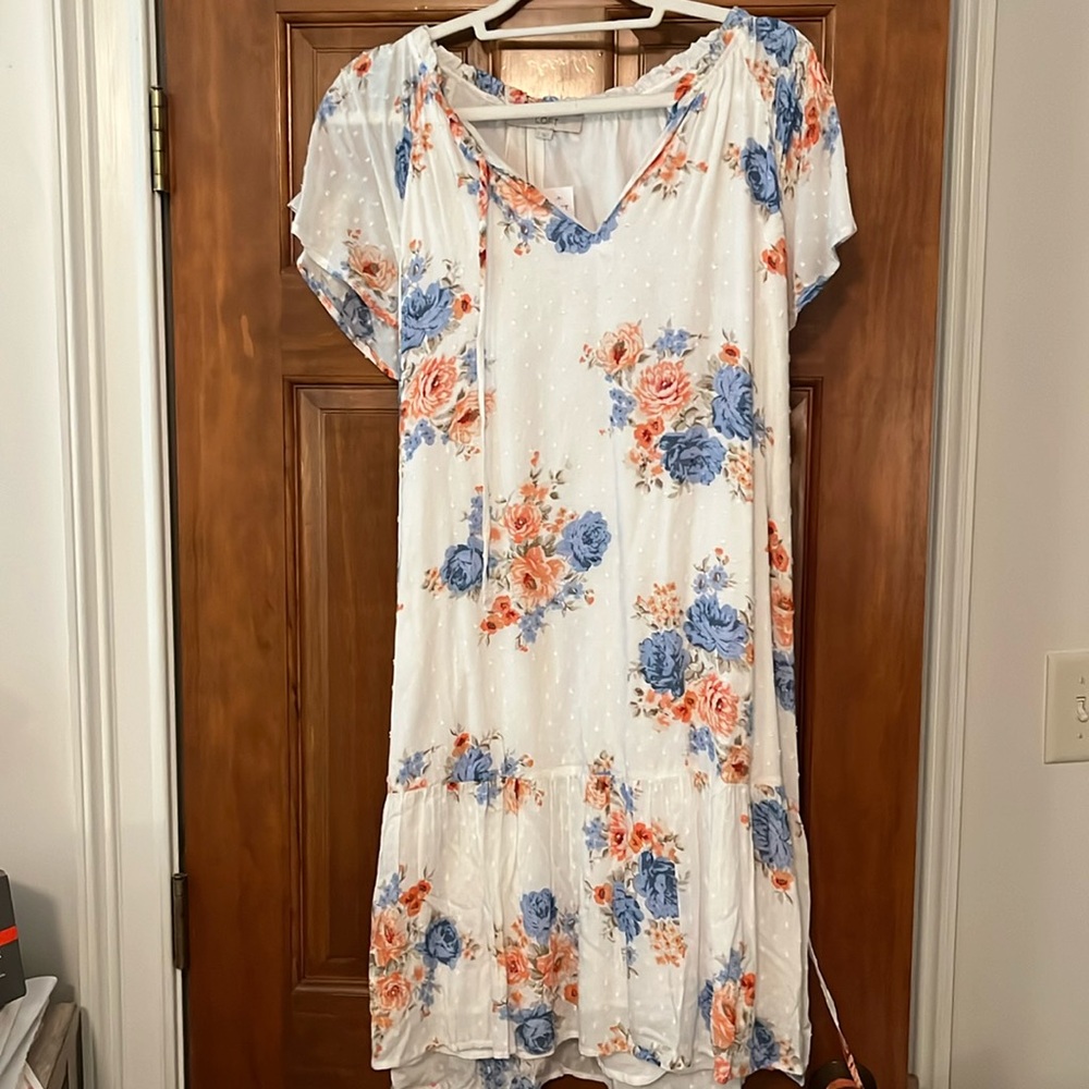 Loft floral dress